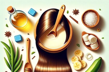 Straighten Your Hair Naturally With This Simple Recipe